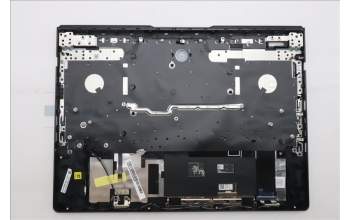 Lenovo 5CB1S76681 C-Cover with keyboard, Bulgarian, Eclipse Black, White Backlight, UK