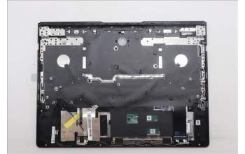 Lenovo 5CB1S76686 C-Cover with keyboard, UK English, Eclipse Black, White Backlight, UK