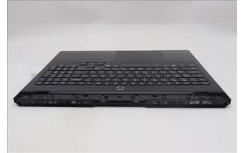 Lenovo 5CB1S76708 C-Cover with keyboard, Arabic, Eclipse Black, RGB Backlight, US
