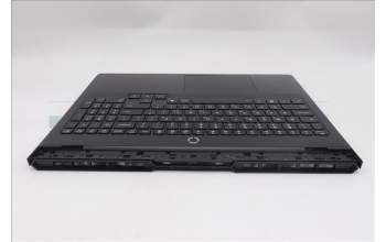 Lenovo 5CB1S76720 C-Cover with keyboard, Greek, Eclipse Black, RGB Backlight, US