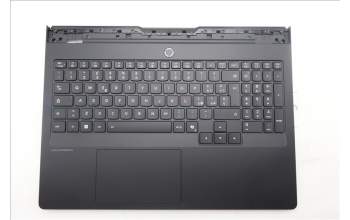 Lenovo 5CB1S76724 C-Cover with keyboard, Italian, Eclipse Black, RGB Backlight, UK