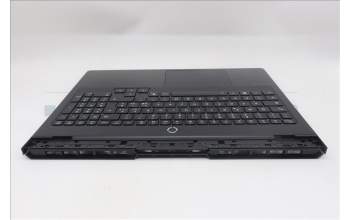 Lenovo 5CB1S76724 C-Cover with keyboard, Italian, Eclipse Black, RGB Backlight, UK