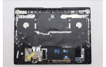 Lenovo 5CB1S80253 C-Cover with keyboard, Switzerland, Eclipse Black, RGB Backlight, UK