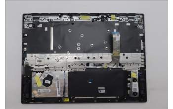 Lenovo 5CB1S80306 C-Cover with keyboard, Belgian, Luna Grey, Non-FingerPrint, UK