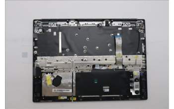 Lenovo 5CB1S82727 C-Cover with keyboard, Czech Slovakian, Luna Grey, Non-FingerPrint, UK
