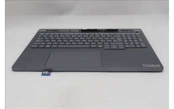 Lenovo 5CB1S82746 C-Cover with keyboard, Spanish, Luna Grey, Non_FingerPrint
