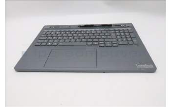 Lenovo 5CB1S82747 C-Cover with keyboard, Swedish/Finnish, Luna Grey, Non_FingerPrint
