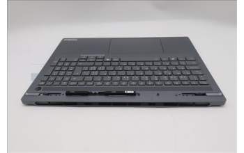 Lenovo 5CB1S82749 C-Cover with keyboard, Switzerland, Luna Grey, Non-FingerPrint, UK