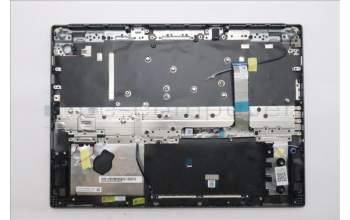Lenovo 5CB1S82753 C-Cover with keyboard, Ukraine, Luna Grey, Non-FingerPrint, US