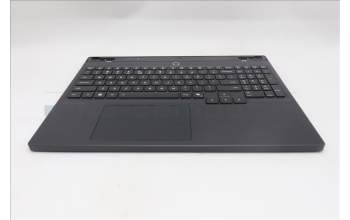 Lenovo 5CB1S82775 C-Cover with keyboard, US English Euro, Eclipse Black, RGB Backlight, Anodizing Sandblasting