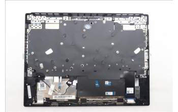 Lenovo 5CB1S82780 C-Cover with keyboard, Greek, Eclipse Black, RGB Backlight, Anodizing Sandblasting, US