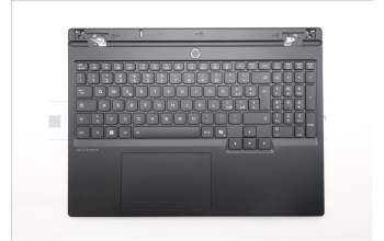 Lenovo 5CB1S82844 C-Cover with keyboard, Italian, Eclipse Black, Anodizing Sandblasting, UK