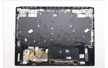 Lenovo 5CB1S82852 C-Cover with keyboard, Spanish, Eclipse Black, Anodizing Sandblasting, UK