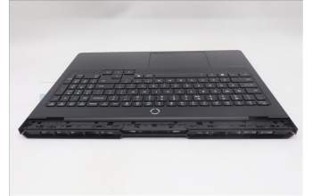 Lenovo 5CB1S87238 C-Cover with keyboard, US English Euro, Eclipse Black, White Backlight, US