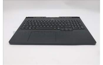 Lenovo 5CB1S87248 C-Cover with keyboard, Italian, Eclipse Black, White Backlight, UK