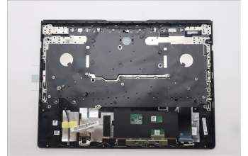 Lenovo 5CB1S87263 C-Cover with keyboard, Belgian, Eclipse Black, RGB Backlight, UK