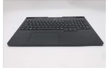 Lenovo 5CB1S87263 C-Cover with keyboard, Belgian, Eclipse Black, RGB Backlight, UK