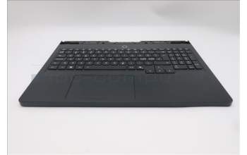 Lenovo 5CB1S87555 C-Cover with keyboard, Nordic, Eclipse Black, RGB Backlight, UK