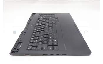 Lenovo 5CB1S87558 C-Cover with keyboard, Slovenian, Eclipse Black, RGB Backlight