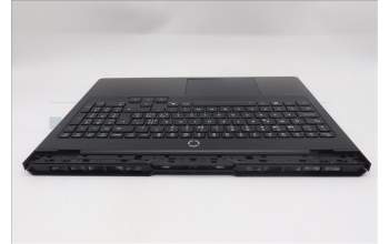 Lenovo 5CB1S87560 C-Cover with keyboard, Switzerland, Eclipse Black, RGB Backlight, UK