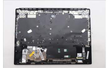 Lenovo 5CB1S89876 C-Cover with keyboard, Czech Slovakian, Eclipse Black, RGB Backlight, Anodizing Sandblasting, UK