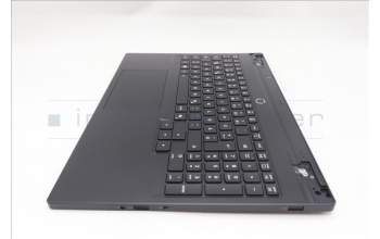 Lenovo 5CB1S89882 C-Cover with keyboard, German, Eclipse Black, RGB Backlight, Anodizing Sandblasting, UK