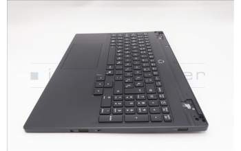 Lenovo 5CB1S89894 C-Cover with keyboard, Slovenian, Eclipse Black, RGB Backlight, Anodizing Sandblasting, UK