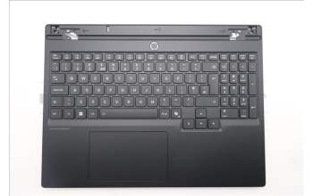 Lenovo 5CB1S89900 C-Cover with keyboard, UK English, Eclipse Black, RGB Backlight, Anodizing Sandblasting, UK