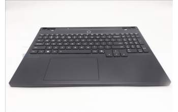 Lenovo 5CB1S89908 C-Cover with keyboard, US English Euro, Eclipse Black, White Backlight, Anodizing Sandblasting, US