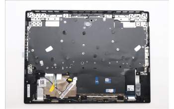 Lenovo 5CB1S89922 C-Cover with keyboard, Portuguese, Eclipse Black, White Backlight, Anodizing Sandblasting, UK