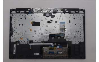 Lenovo 5CB1S90380 C-Cover with keyboard, US English Euro, Luna Grey, White Backlight, US