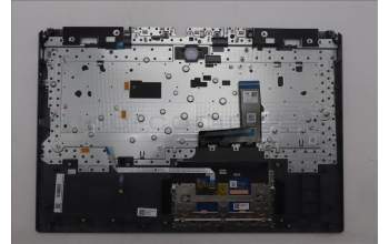 Lenovo 5CB1S90395 C-Cover with keyboard, French, Luna Grey, White Backlight