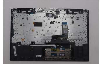 Lenovo 5CB1S90396 C-Cover with keyboard, German, Luna Grey, White Backlight, UK