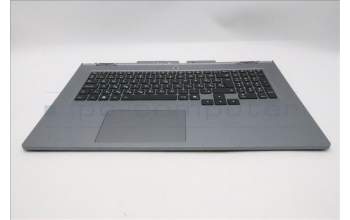Lenovo 5CB1S90398 C-Cover with keyboard, Hungarian, Luna Grey, White Backlight, UK