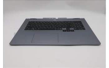 Lenovo 5CB1S90409 C-Cover with keyboard, Greek, Luna Grey, RGB Backlight, US