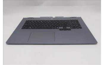 Lenovo 5CB1S90410 C-Cover with keyboard, US English Euro, Luna Grey, RGB Backlight, US