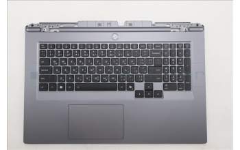 Lenovo 5CB1S90414 C-Cover with keyboard, Arabic, Luna Grey, RGB Backlight, US