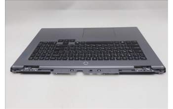Lenovo 5CB1S90414 C-Cover with keyboard, Arabic, Luna Grey, RGB Backlight, US