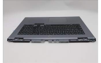Lenovo 5CB1S90418 C-Cover with keyboard, Italian, Luna Grey, RGB Backlight, UK