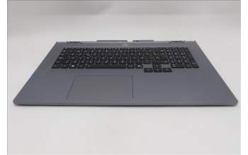 Lenovo 5CB1S90419 C-Cover with keyboard, Spanish, Luna Grey, RGB Backlight