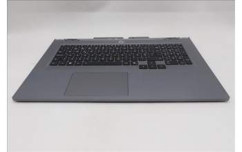Lenovo 5CB1S90421 C-Cover with keyboard, Portuguese, Luna Grey, RGB Backlight