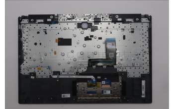 Lenovo 5CB1S90425 C-Cover with keyboard, French, Luna Grey, RGB Backlight, US