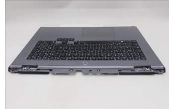 Lenovo 5CB1S90426 C-Cover with keyboard, German, Luna Grey, RGB Backlight