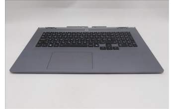 Lenovo 5CB1S90428 C-Cover with keyboard, Hungarian, Luna Grey, RGB Backlight