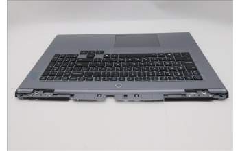 Lenovo 5CB1S90437 C-Cover with keyboard, Ukraine, Luna Grey, RGB Backlight, US
