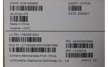 Lenovo 5CB1S90663 Lower Case, 83EY