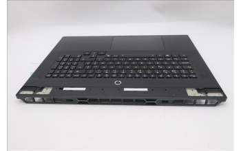Lenovo 5CB1S90665 C-Cover with keyboard, Belgian, Eclipse Black, UK