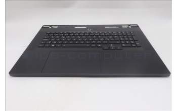 Lenovo 5CB1S90668 C-Cover with keyboard, Czech Slovakian, Eclipse Black, UK