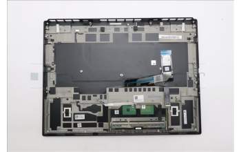 Lenovo 5CB1S90679 C-Cover with keyboard, Italian, Eclipse Black, UK