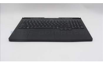 Lenovo 5CB1T10066 C-Cover with keyboard, US English Euro, White Backlight, US